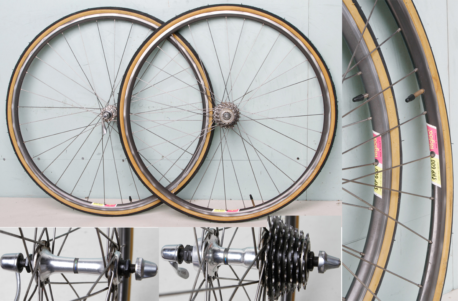 Set de roues Shimano WH-R501 700C noir pour vélo de route - Sport
