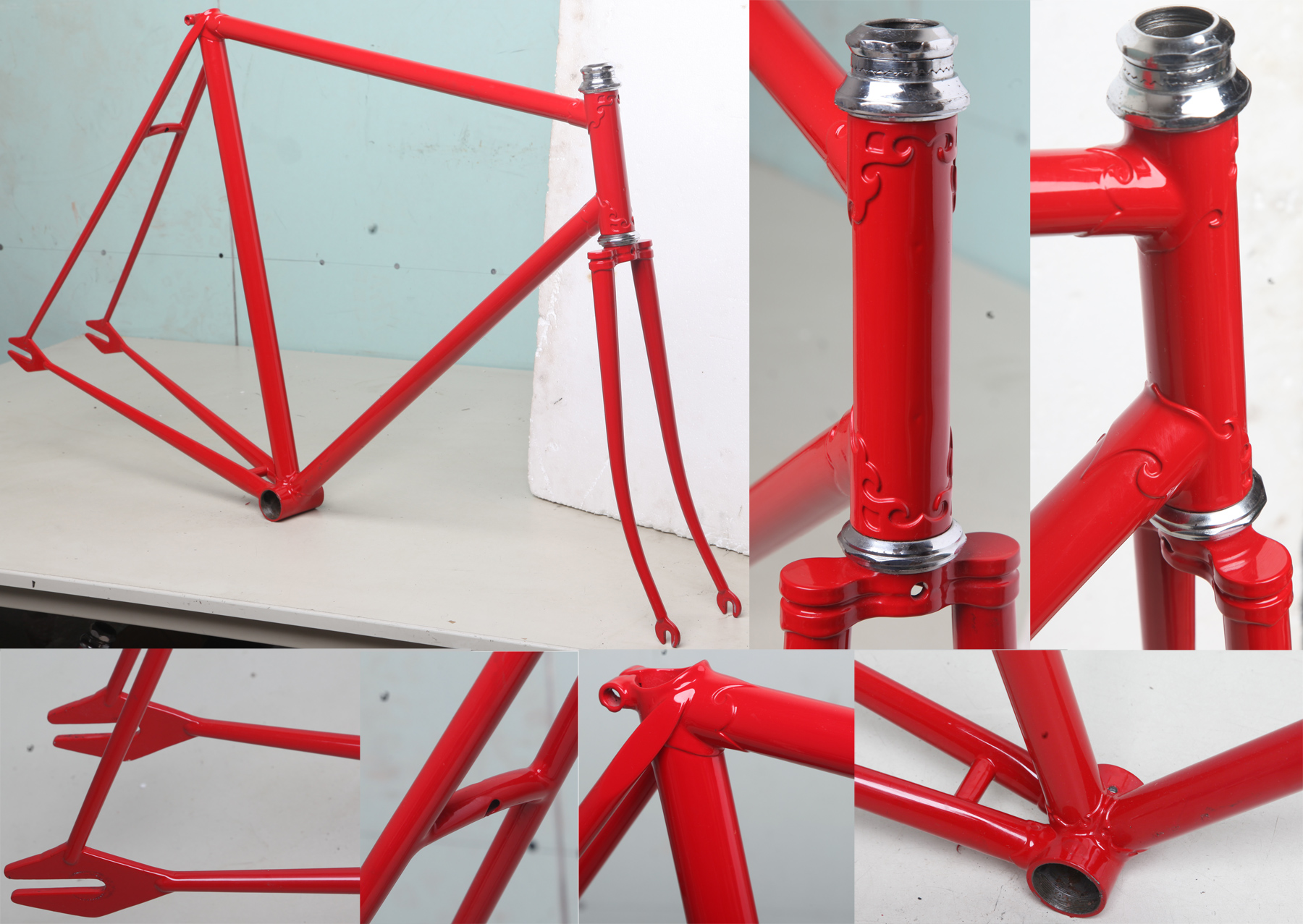 Frame tubing Reynolds 531 double butted