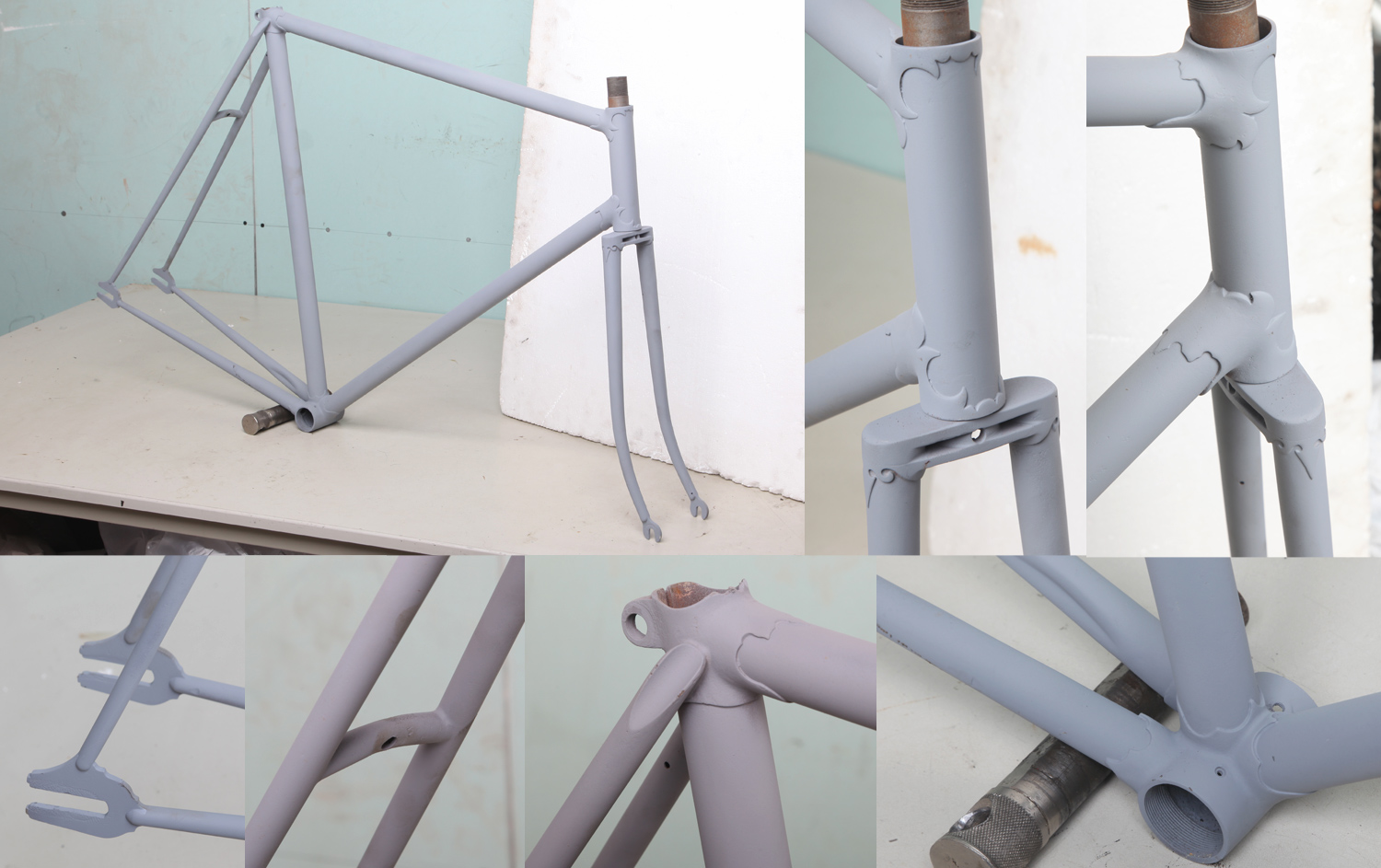 Frame tubing Reynolds 531 double butted