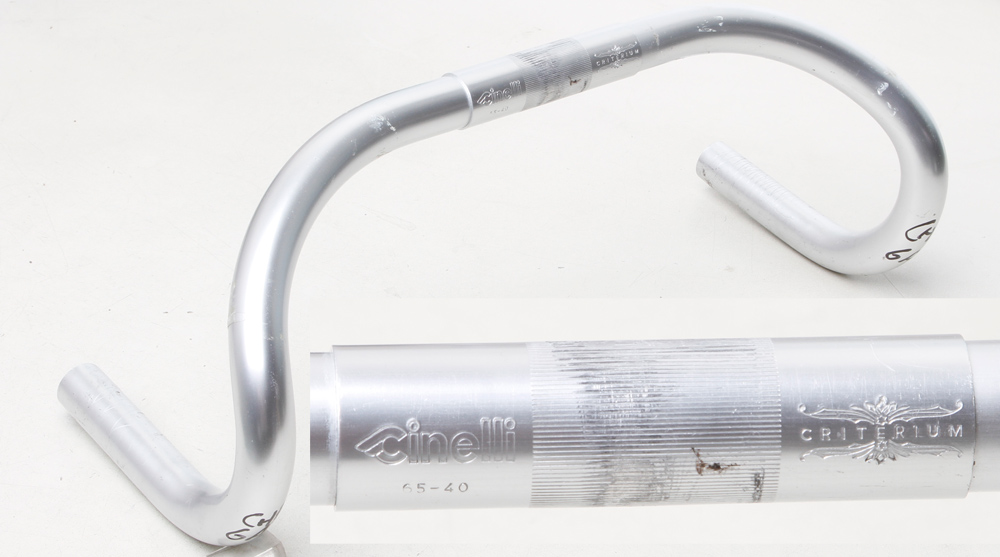 NOS Cinelli Criterium handlebar 65-40 ø 26.4mm double cable